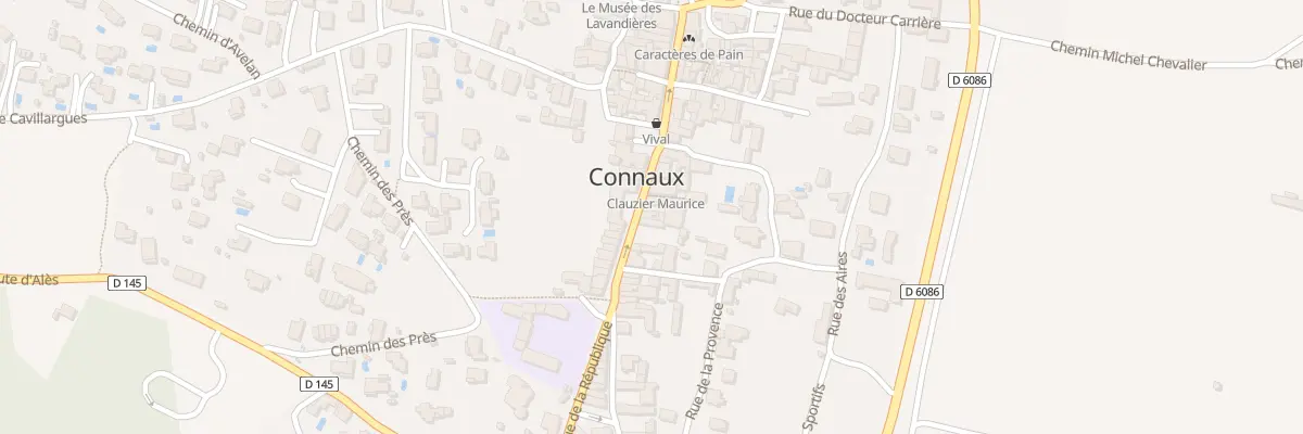 Plan du 157B Rue de la République à Connaux