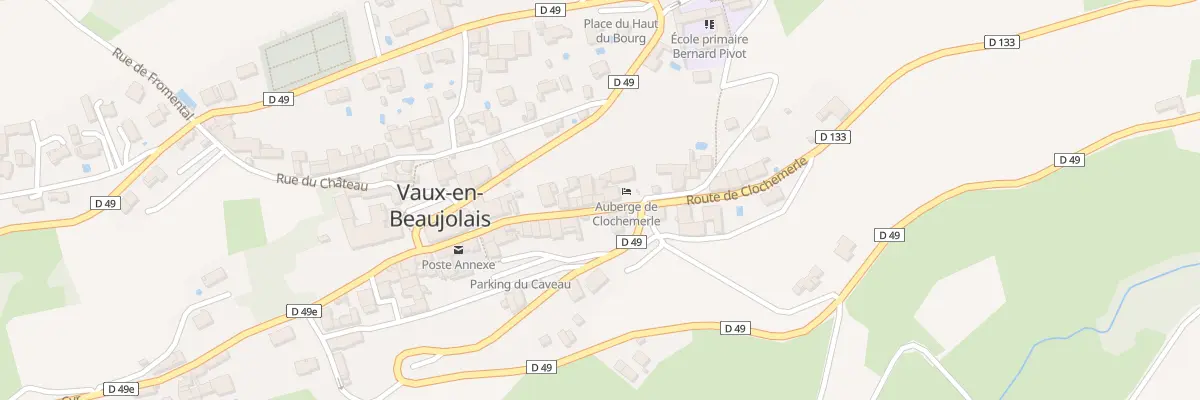 Plan du 155 Rue Gabriel Chevallier à Vaux-en-Beaujolais