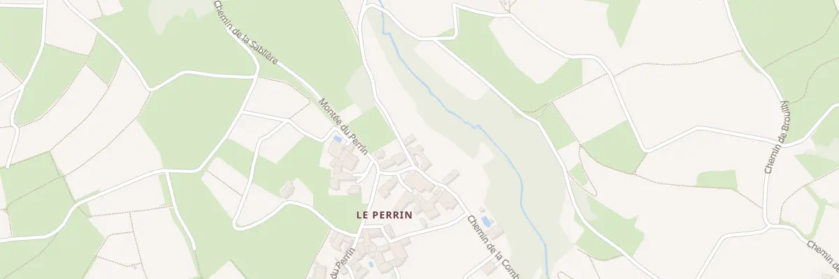 Plan du 520 Che de la Combe Perrin au Perréon