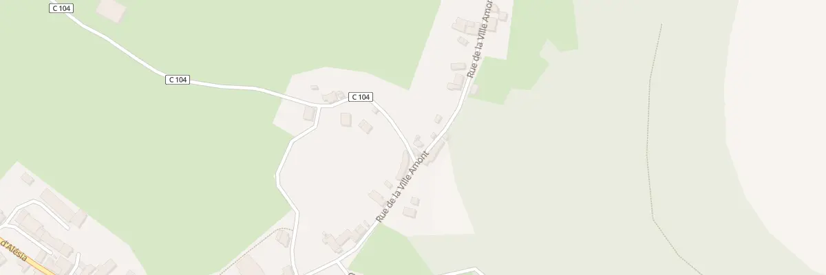 Plan du 19 Rue de la Ville Amont à Gissey-sous-Flavigny