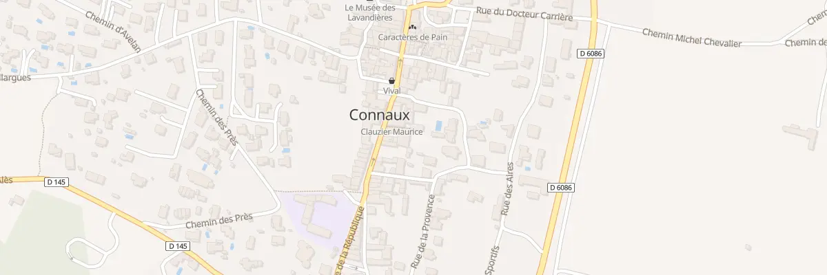 Plan du 157 Rue de la République à Connaux