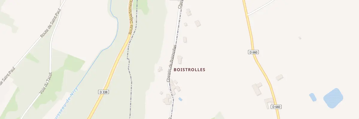 Plan du 5105 Boitrolles à Bagnols