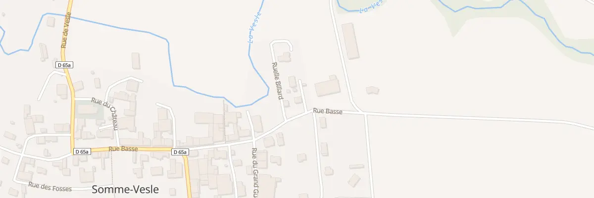Plan du 61 Rue Basse à Somme-Vesle
