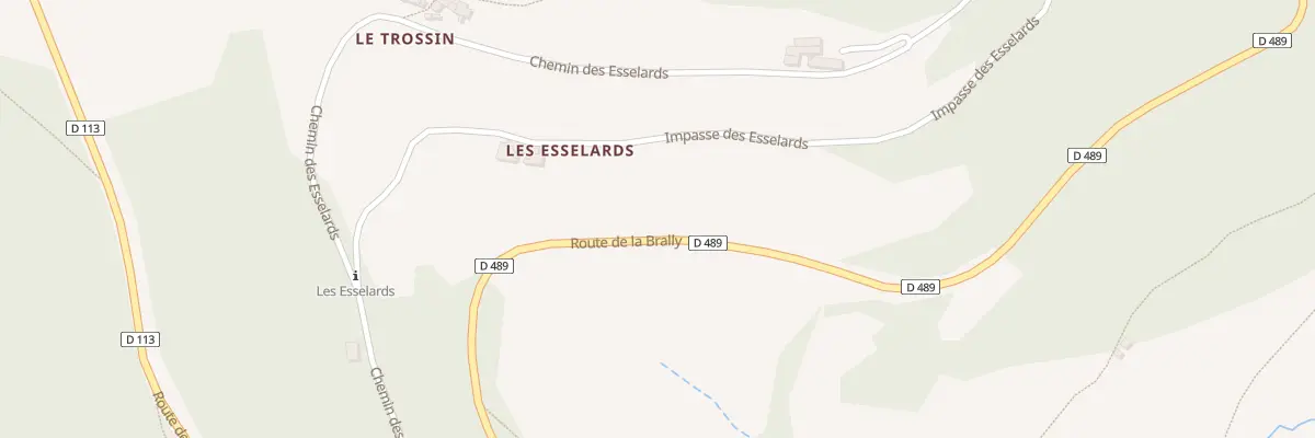 Plan du 192A Imp des Esselards à Yzeron
