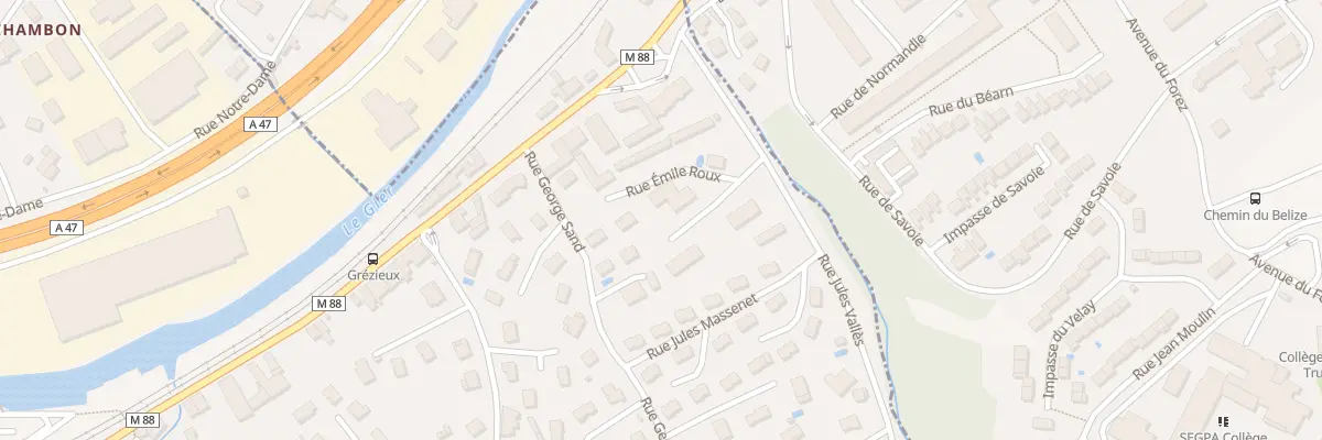 Plan du 4 Rue Émile Roux à Lorette