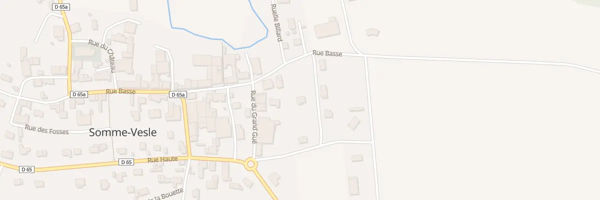 Plan du 5075 Rue du Champ de Foire à Somme-Vesle