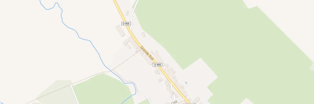 Plan du 72 Gr Grande Rue à Grosbois-en-Montagne