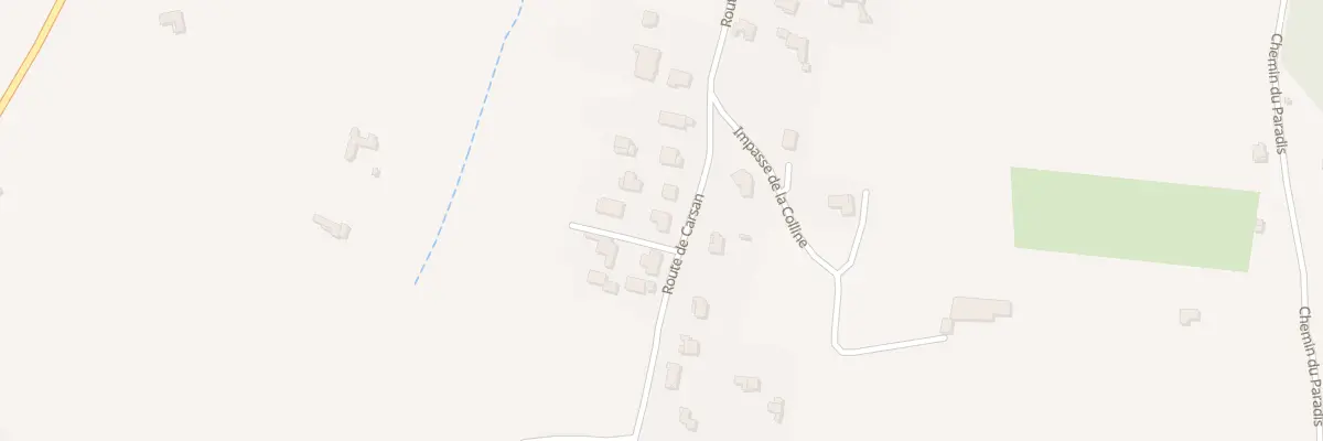 Plan du 672 Rte de Carsan à Saint-Paulet-de-Caisson