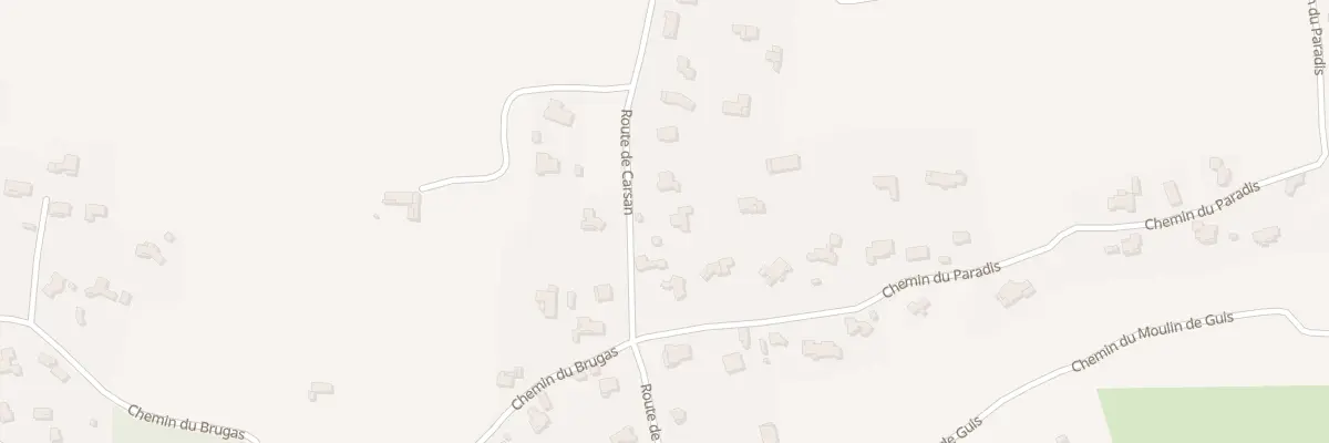 Plan du 5474 Rte de Carsan à Saint-Paulet-de-Caisson