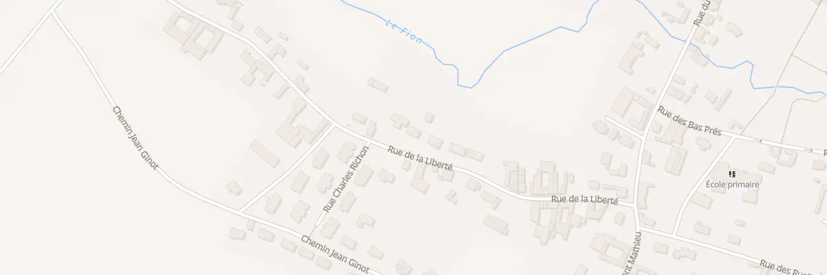 Plan du 15B Rue de la Liberte à Saint-Amand-sur-Fion