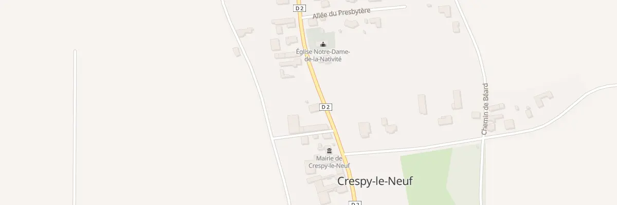 Plan du 44 Rue Charles Herbelot à Crespy-le-Neuf