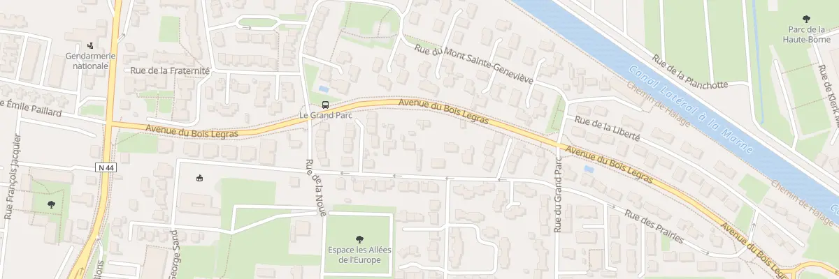 Plan du 26 Rue du Petit Parc à Vitry-le-François