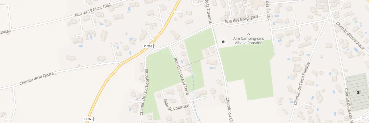 Plan du 5817 La Grand Terre à Alba-la-Romaine
