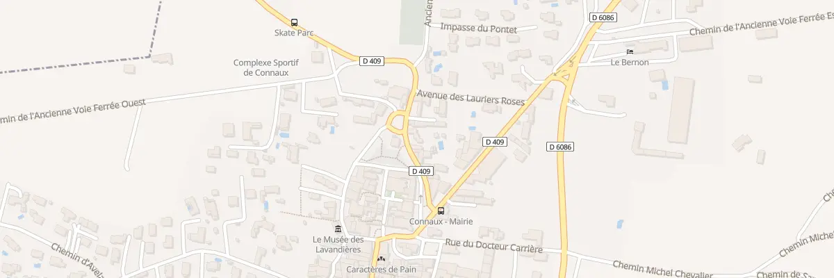 Plan du 5093 Rte de Tresques à Connaux