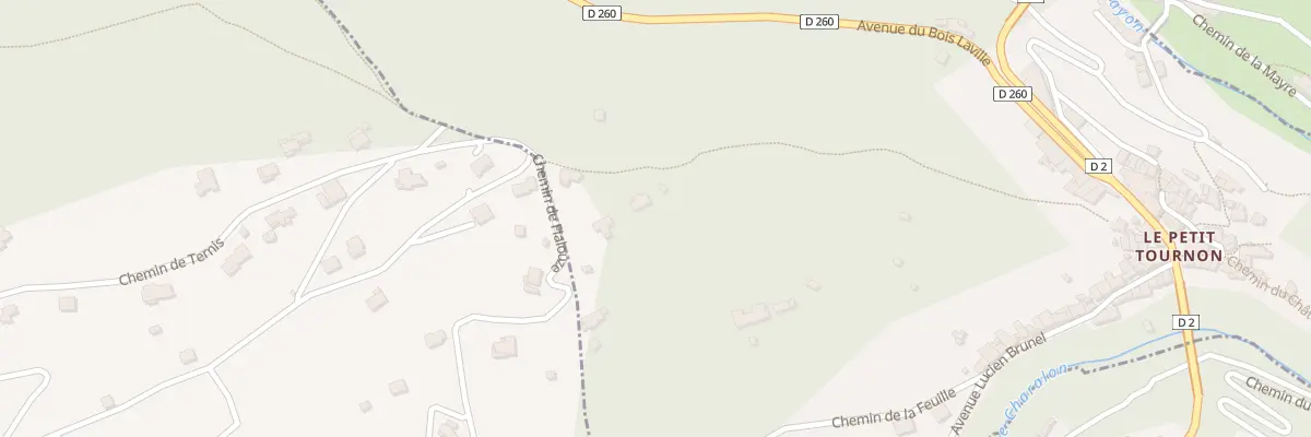 Plan du 5210 Le Colombier à Lyas