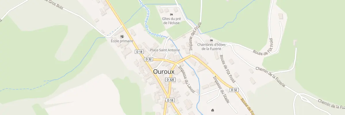 Plan du 73 Rte de Fontmartin à Deux-Grosnes