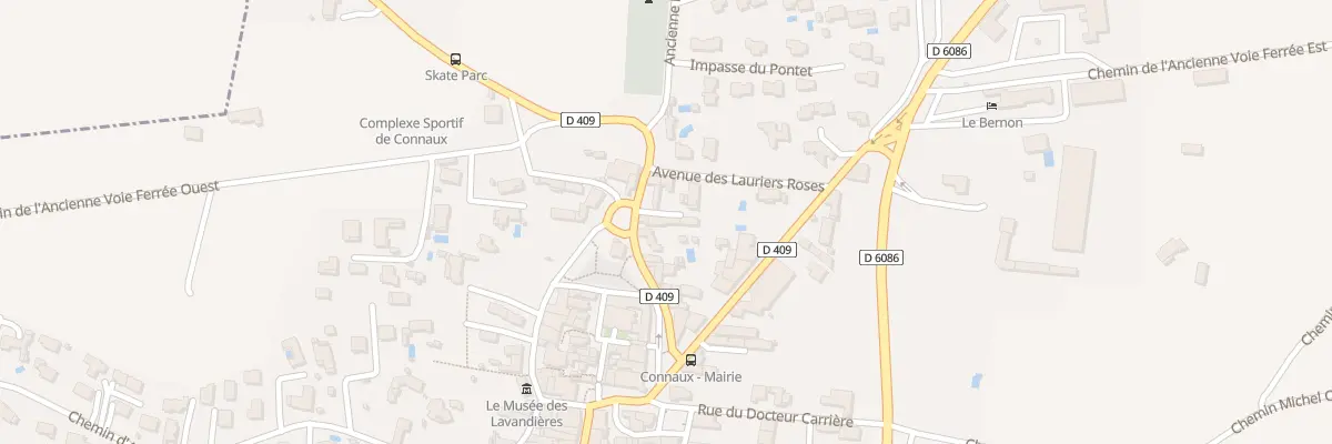 Plan du 5095 Rte de Tresques à Connaux