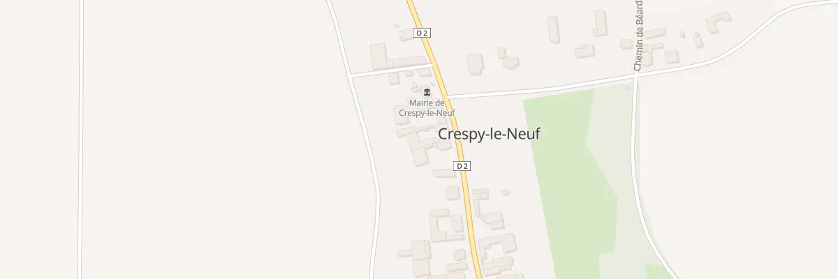 Plan du 32 Rue Charles Herbelot à Crespy-le-Neuf