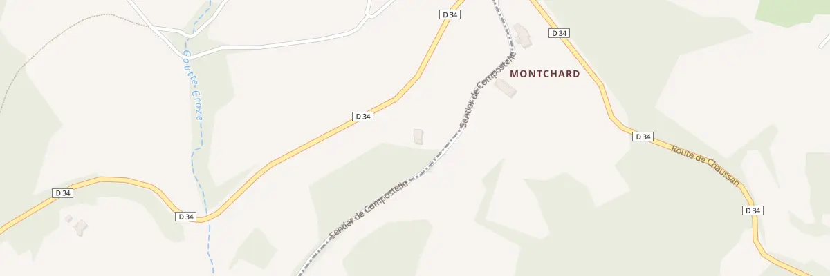 Plan du 3130 Rte de Rontalon à Saint-Martin-en-Haut