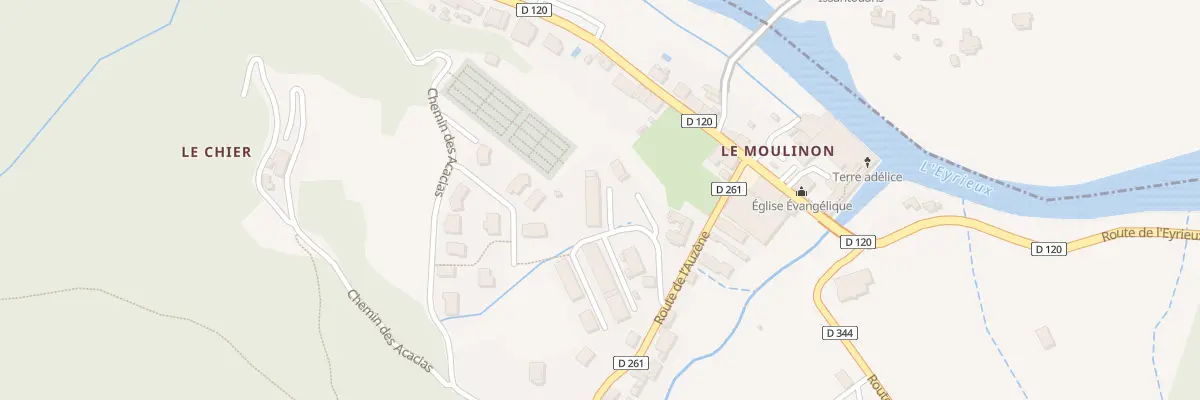 Plan du 105 Che de la Grande Vigne à Saint-Sauveur-de-Montagut
