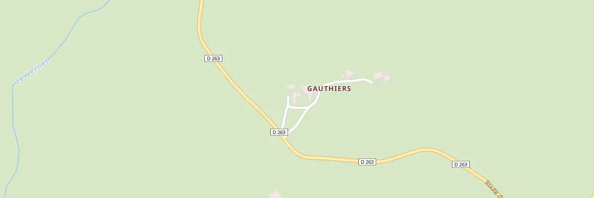 Plan du 5126 Gauthiers à Sceautres