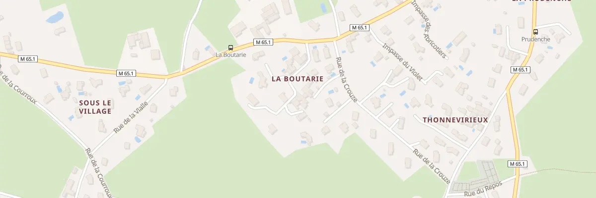 Plan du 114 Che de la Boutarie à Farnay
