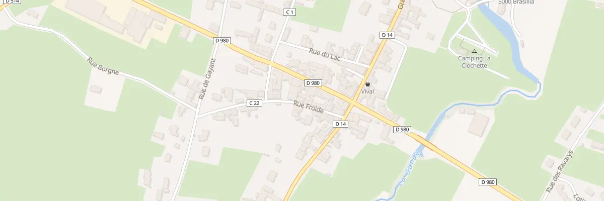 Plan du 8 Rue Froide à Salornay-sur-Guye