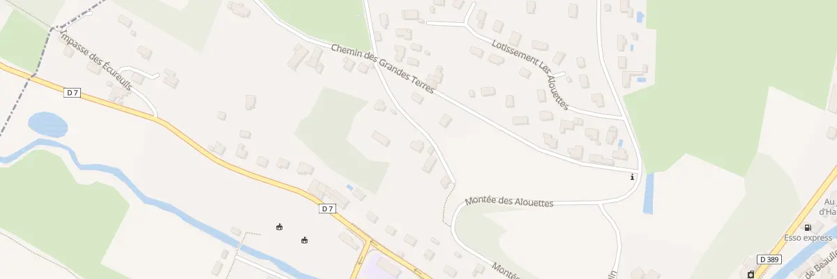 Plan du 105 Che de la Garenne à Sain-Bel