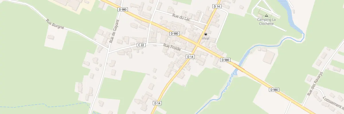 Plan du 9 Rue Froide à Salornay-sur-Guye
