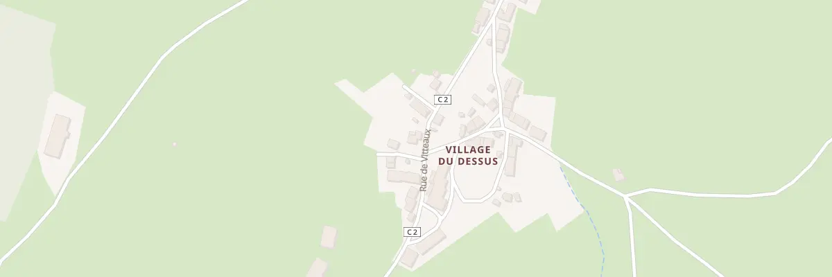 Plan du 5062 Village du Dessus à Villeberny