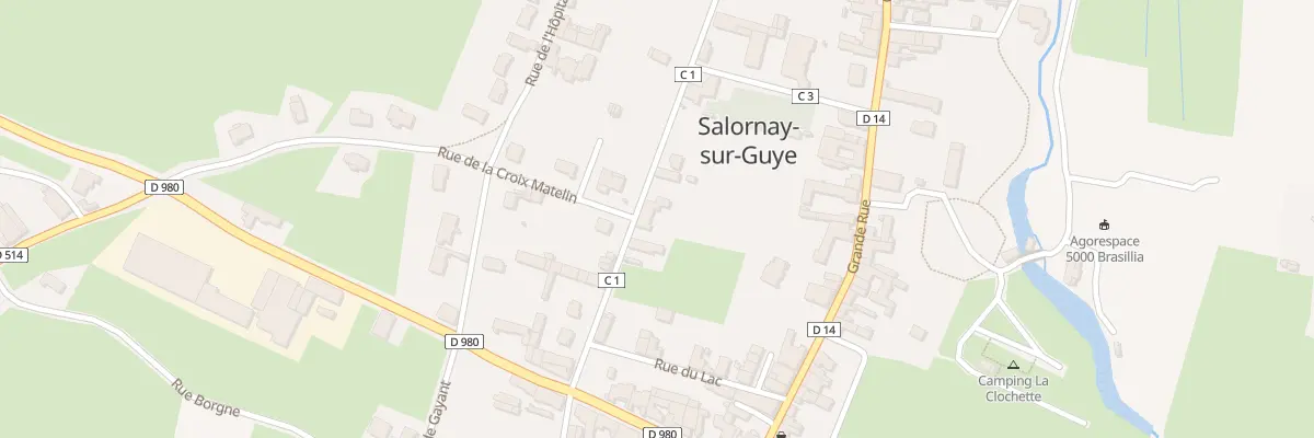 Plan du 8 Rue de Chatille à Salornay-sur-Guye