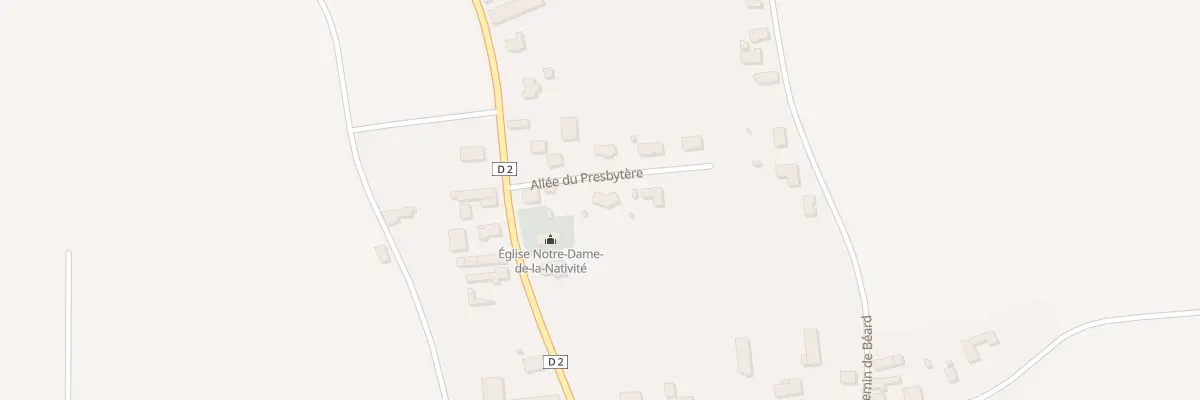 Plan du 4 All du Presbytere à Crespy-le-Neuf