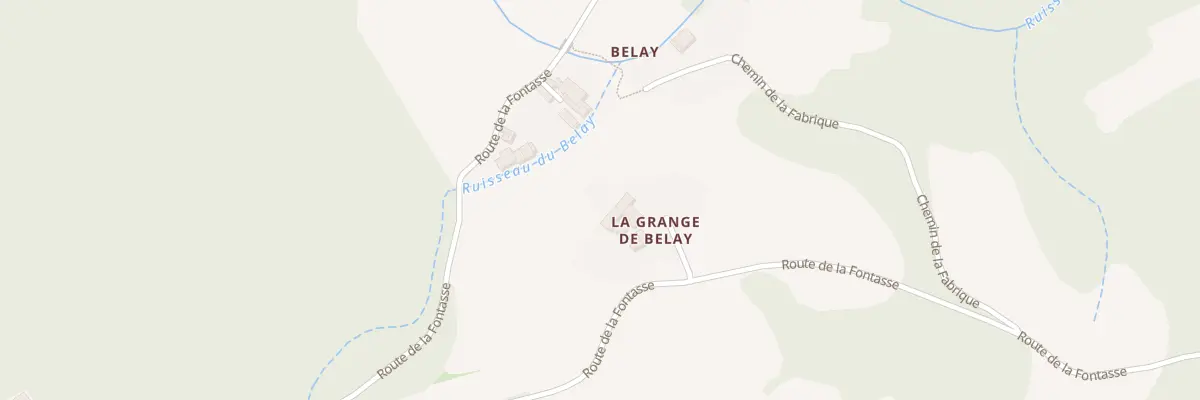 Plan du 18 La Grange de Belay à Silhac