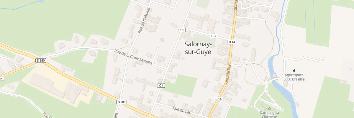 Plan du 10 Rue de Chatille à Salornay-sur-Guye