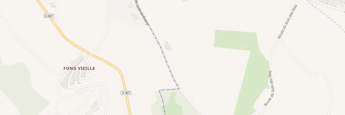 Plan du 261 Che du Crêt de Bussy à Theizé