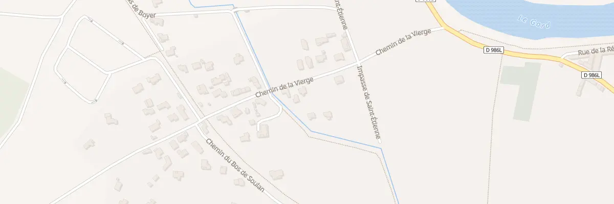 Plan du 5478 Che de la Vierge à Comps