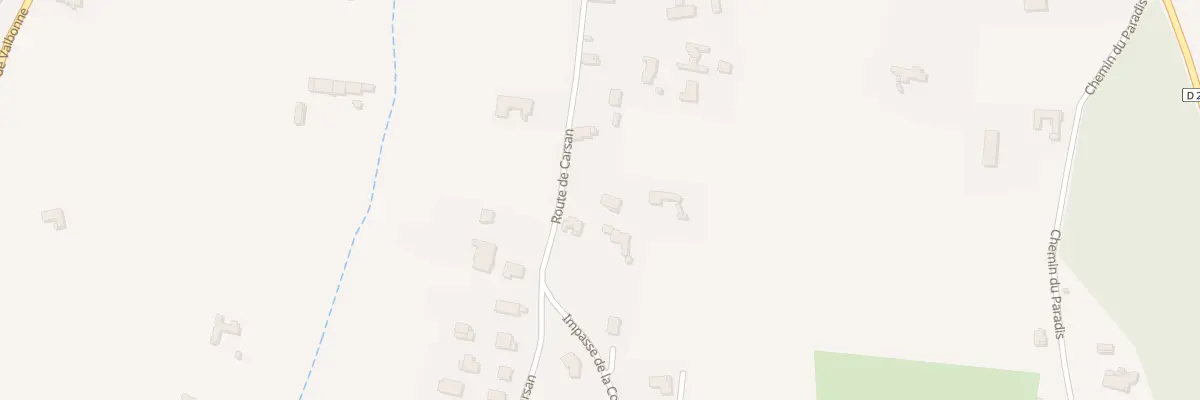 Plan du 5571 Rte de Carsan à Saint-Paulet-de-Caisson