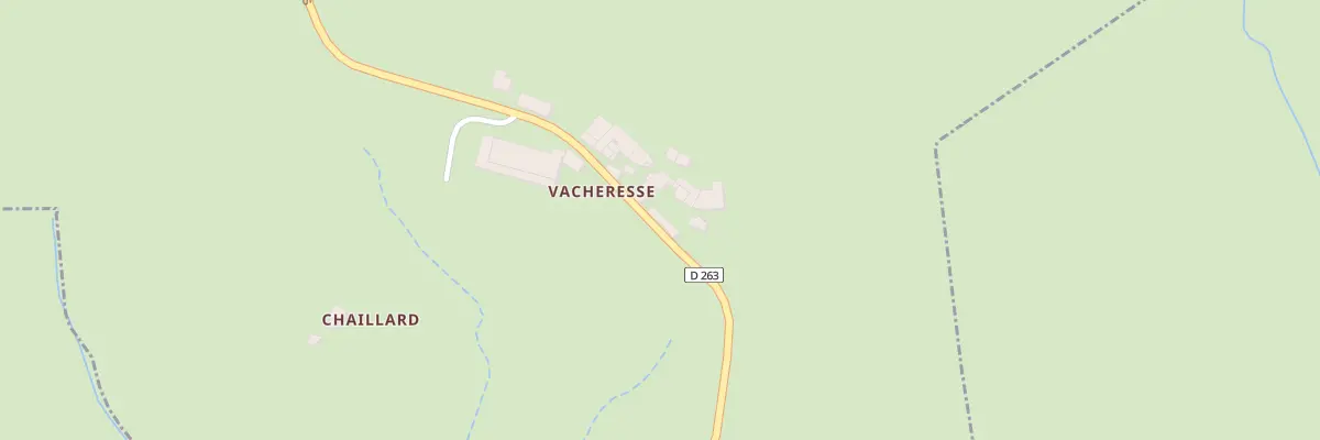 Plan du 4105 Rte de Sceautres à Berzème