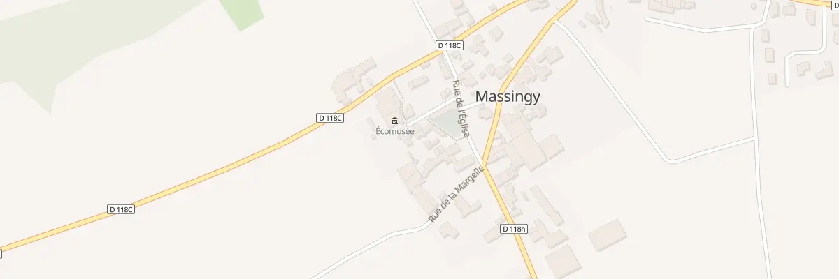 Plan du 9002 Rle du Cimetière à Massingy