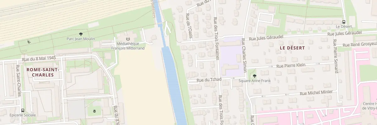 Plan du 5 Rue du Sahara à Vitry-le-François