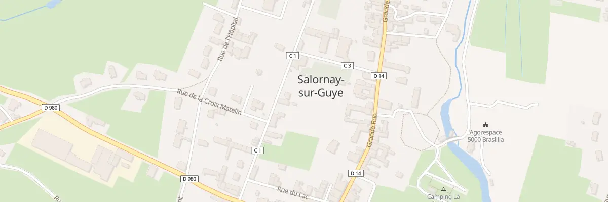 Plan du 12 Rue de Chatille à Salornay-sur-Guye