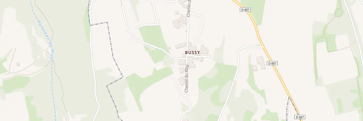Plan du 252 Che du Nizy à Theizé
