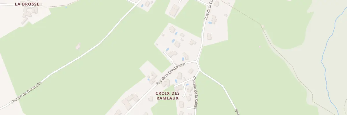 Plan du 58 Rue de la Condamine à Farnay