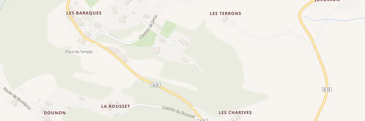 Plan du 5150 Les Charives à Saint-Apollinaire-de-Rias