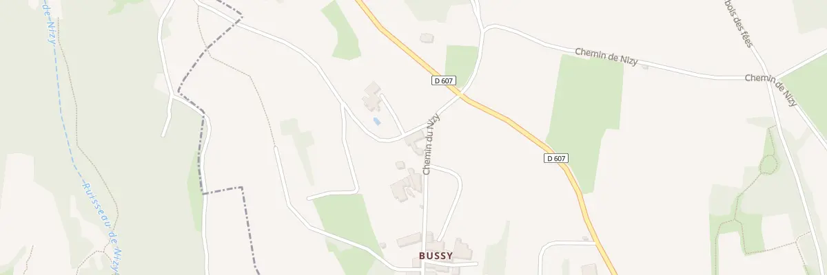 Plan du 70 Che du Nizy à Theizé