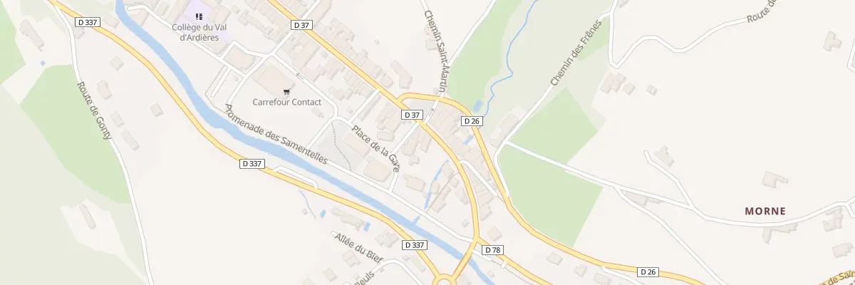 Plan du 636 Rue Général Leclerc à Beaujeu