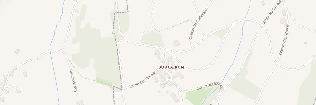 Plan du 5078 Boucairon à Moiré