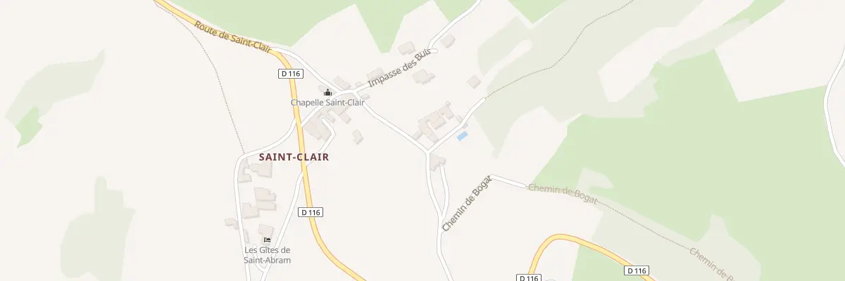 Plan du 208 Tra de Saint-Clair à Ville-sur-Jarnioux