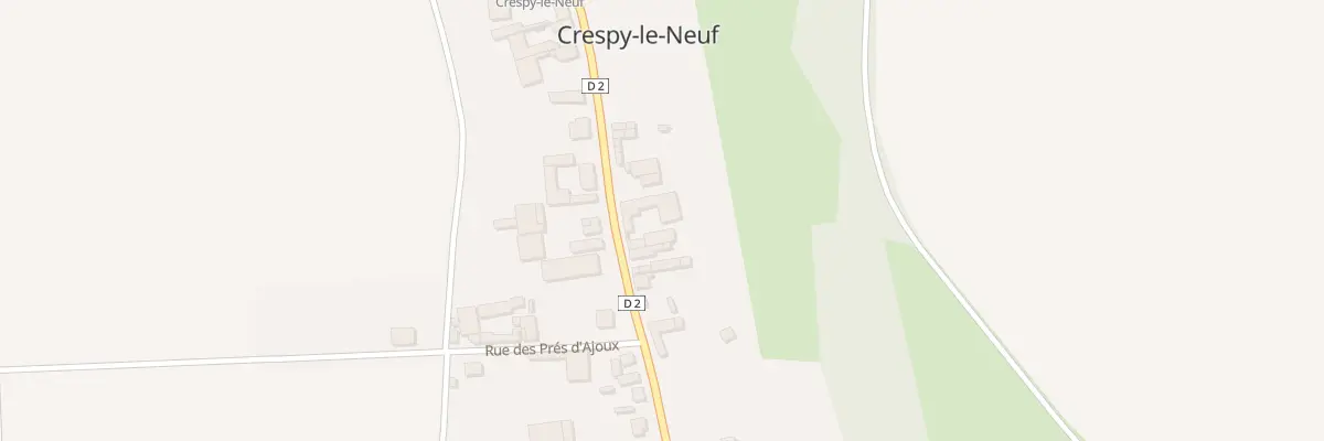 Plan du 13 Rue Charles Herbelot à Crespy-le-Neuf