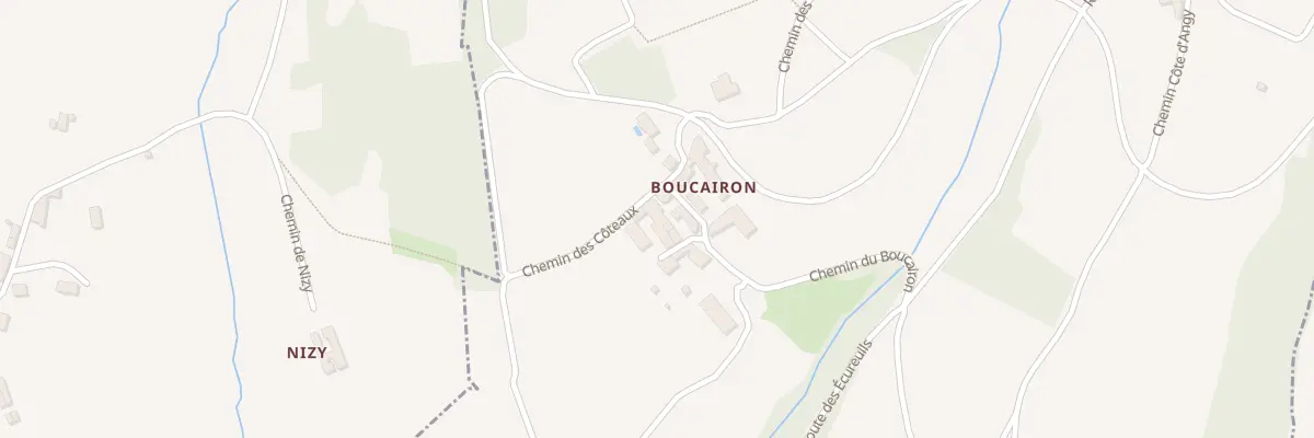 Plan du 5075 Boucairon à Moiré